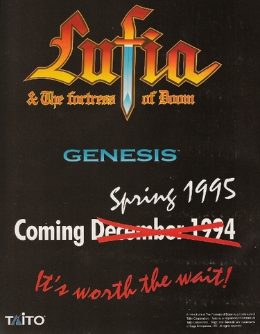 Lufia & the Fortress of Doom